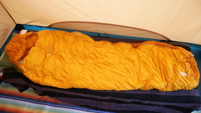 モンベルの化繊シュラフ『バロウバッグ』をつかったらキャンプで爆睡 