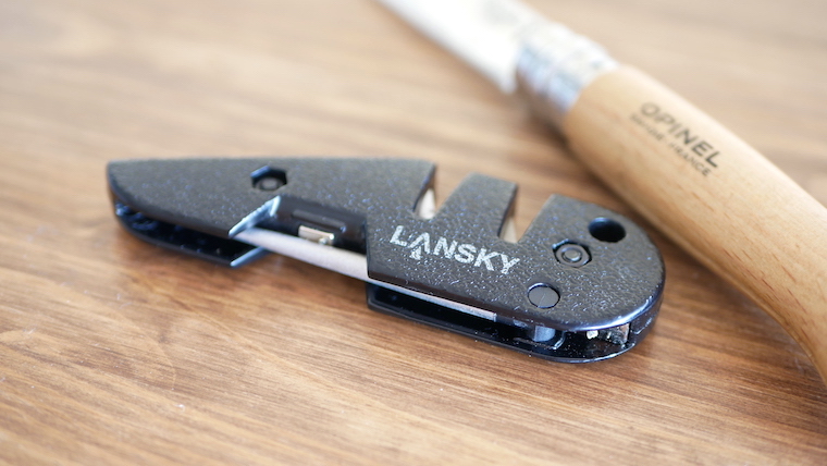 ランスキー ブレードメディック シャープナー で超簡単にオピネルナイフが研げる モノレビュ